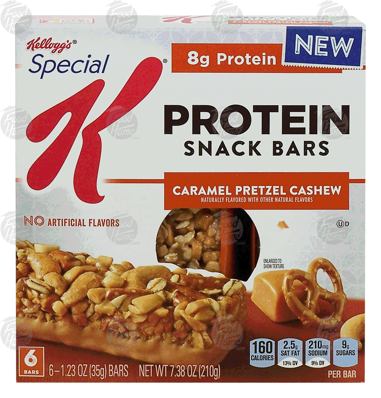 Kellogg's Special K caramel pretzel cashew protein snack bars, 6-count Full-Size Picture